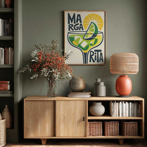 Sunny Margarita Poster