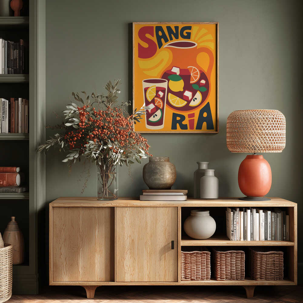 Sunny Sangria Poster