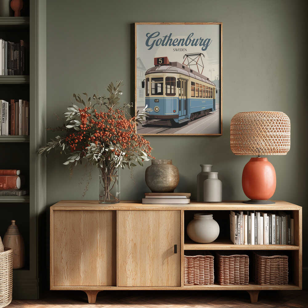 Gothenburg Travel Poster Poster