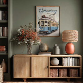 Gothenburg Travel Poster Poster