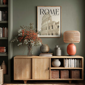 Rome Travel Poster Poster