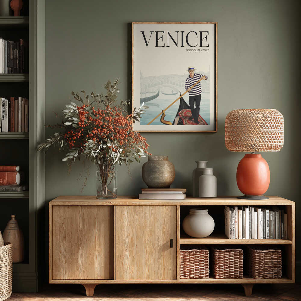 Venice Travel Poster Poster