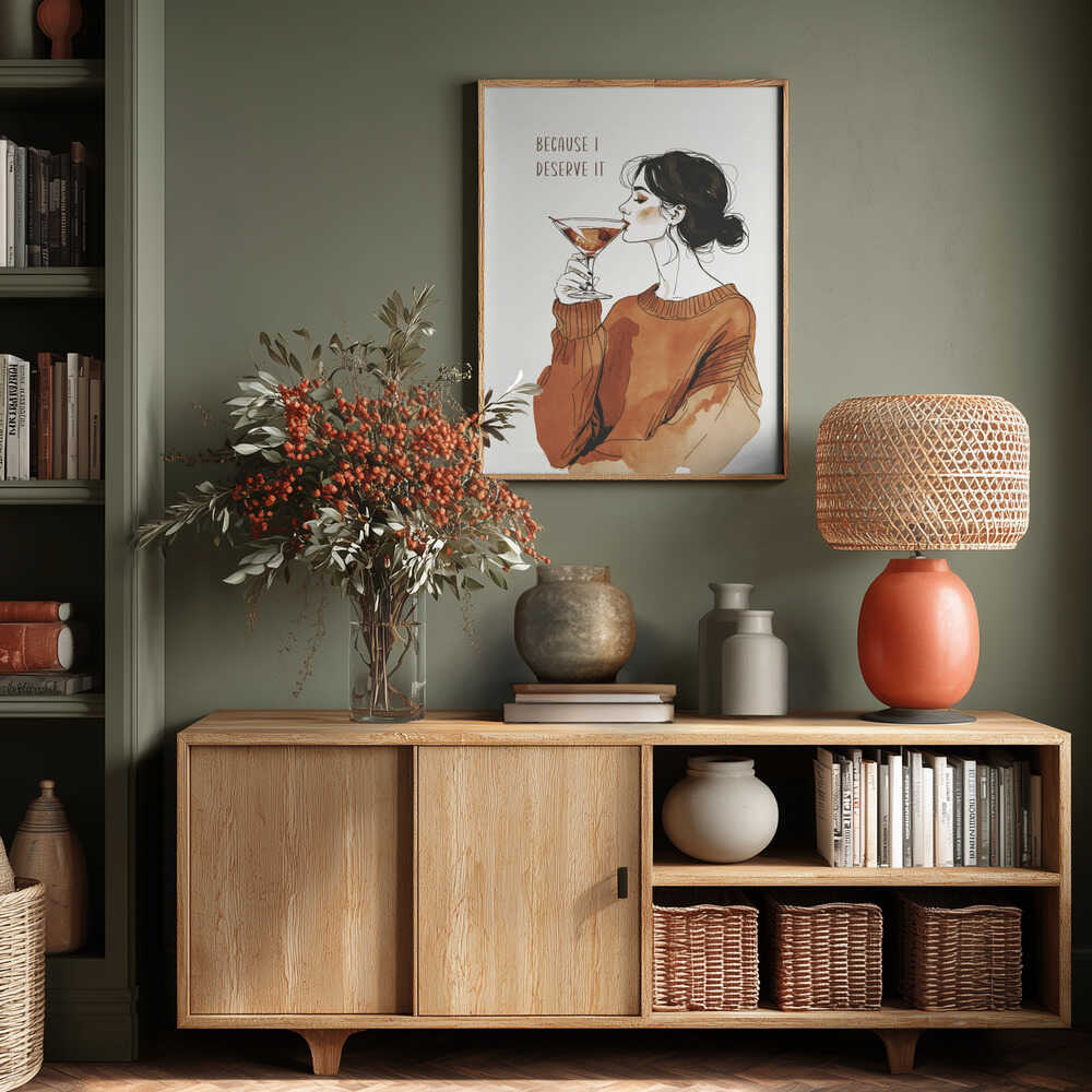 Because I Deserve It Poster