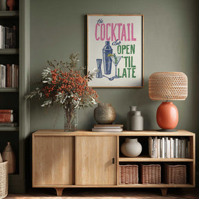 The Cocktail Club Poster