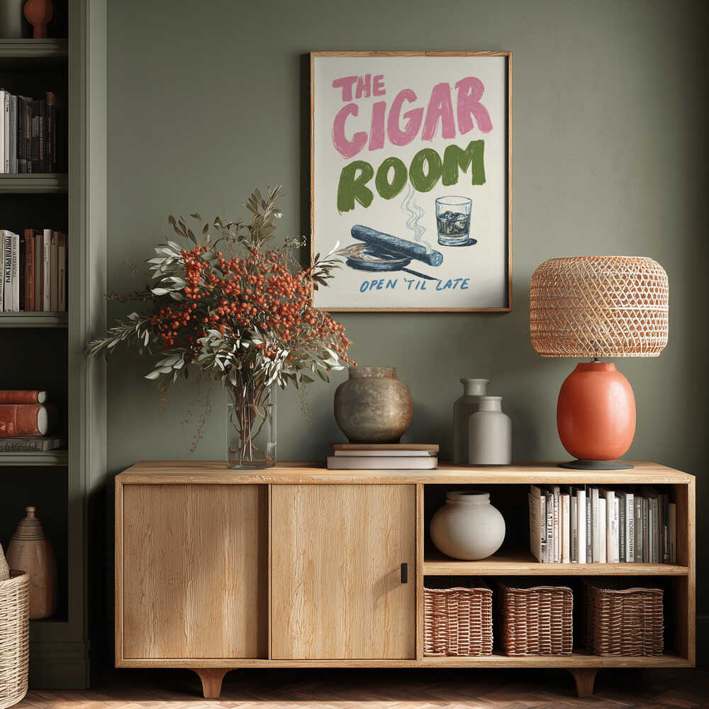 The Cigar Room Poster