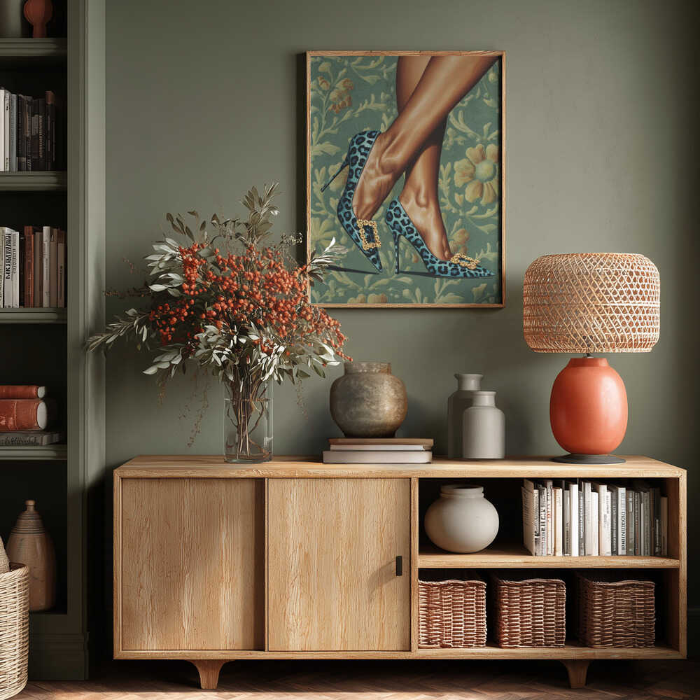 Feline Grace Poster