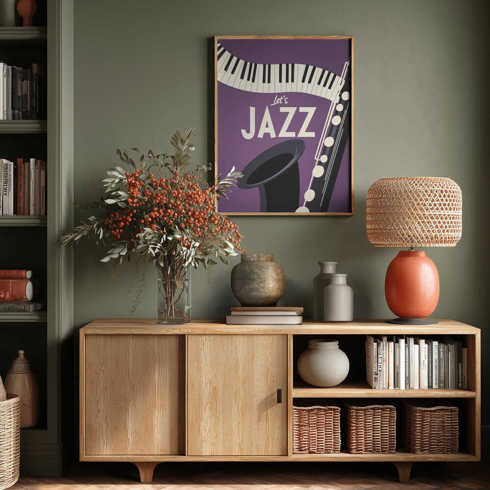 Let's Jazz Poster