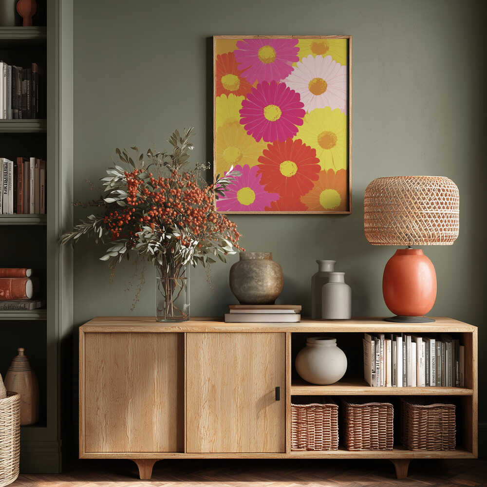 Flower Pop Poster