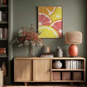 Citrus Slices Poster