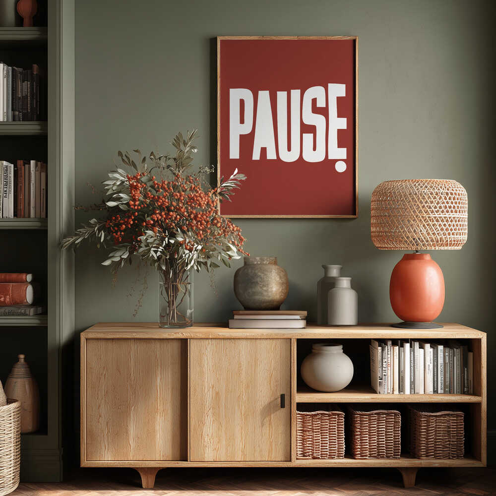 Pause Poster