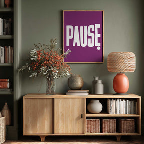 Pause Poster