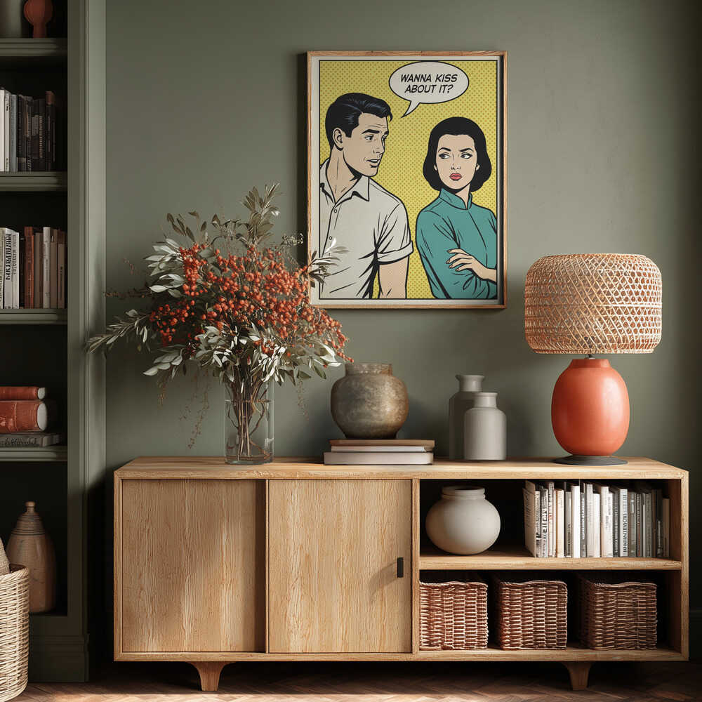 Wanna Kiss About It? Poster