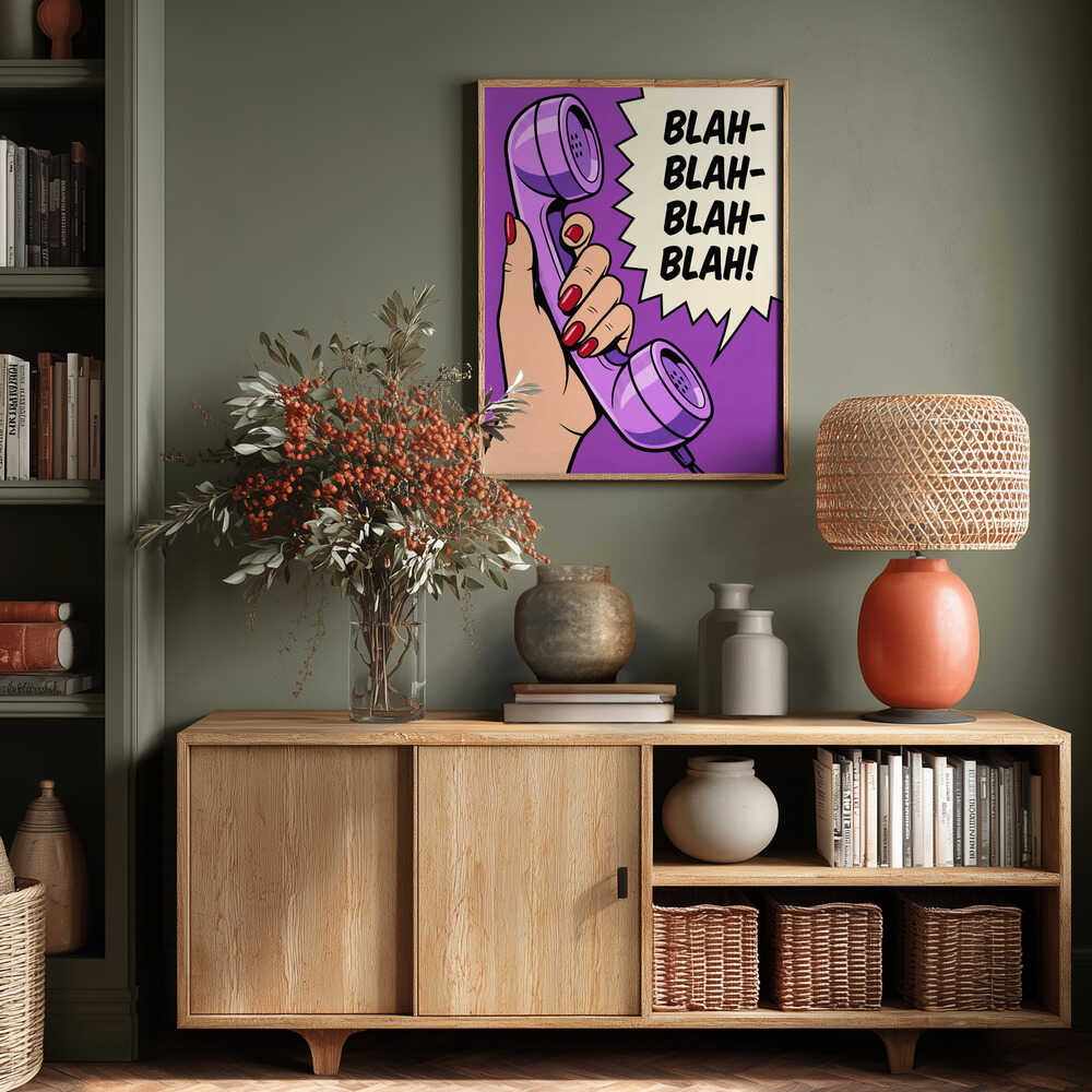 Blah Blah Blah Poster