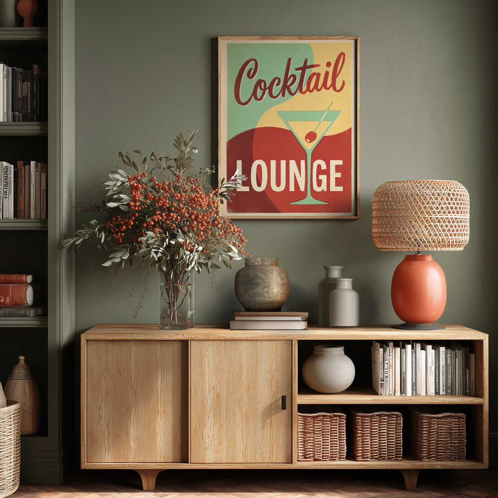 Cocktail Lounge Poster