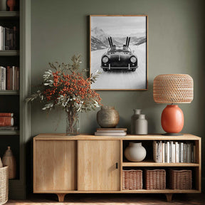 Driving In the Alps Poster
