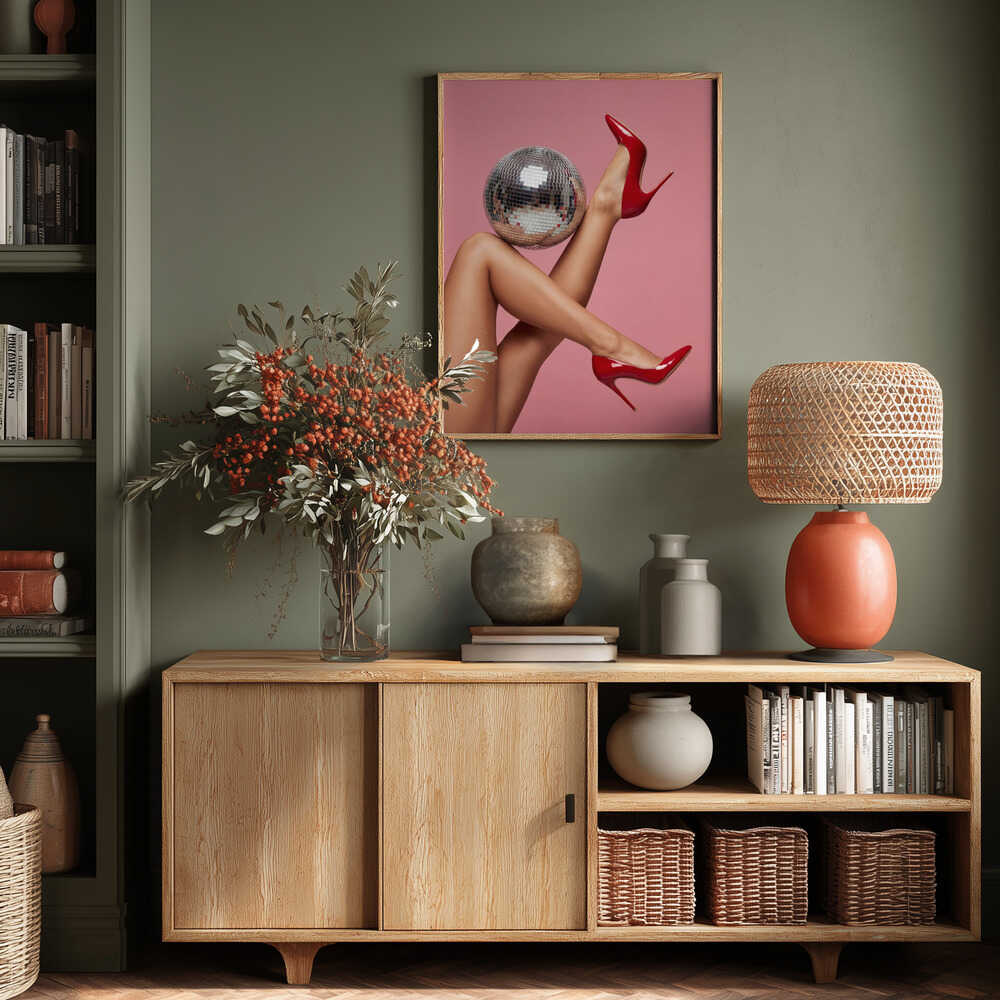 Disco Legs No 1 Poster