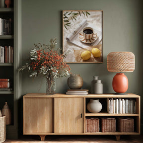 Coffee and Lemons Poster