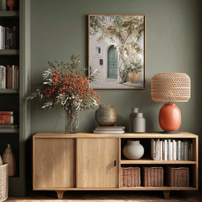 Mediterranean Door Poster