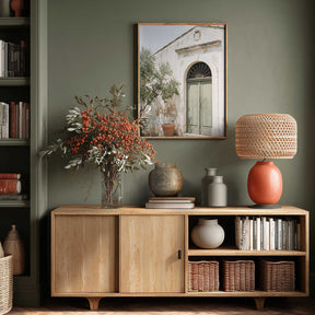 Mediterranean house Poster