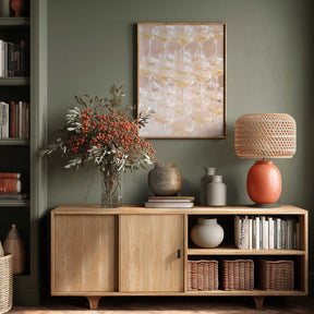 Champagne Tower Poster