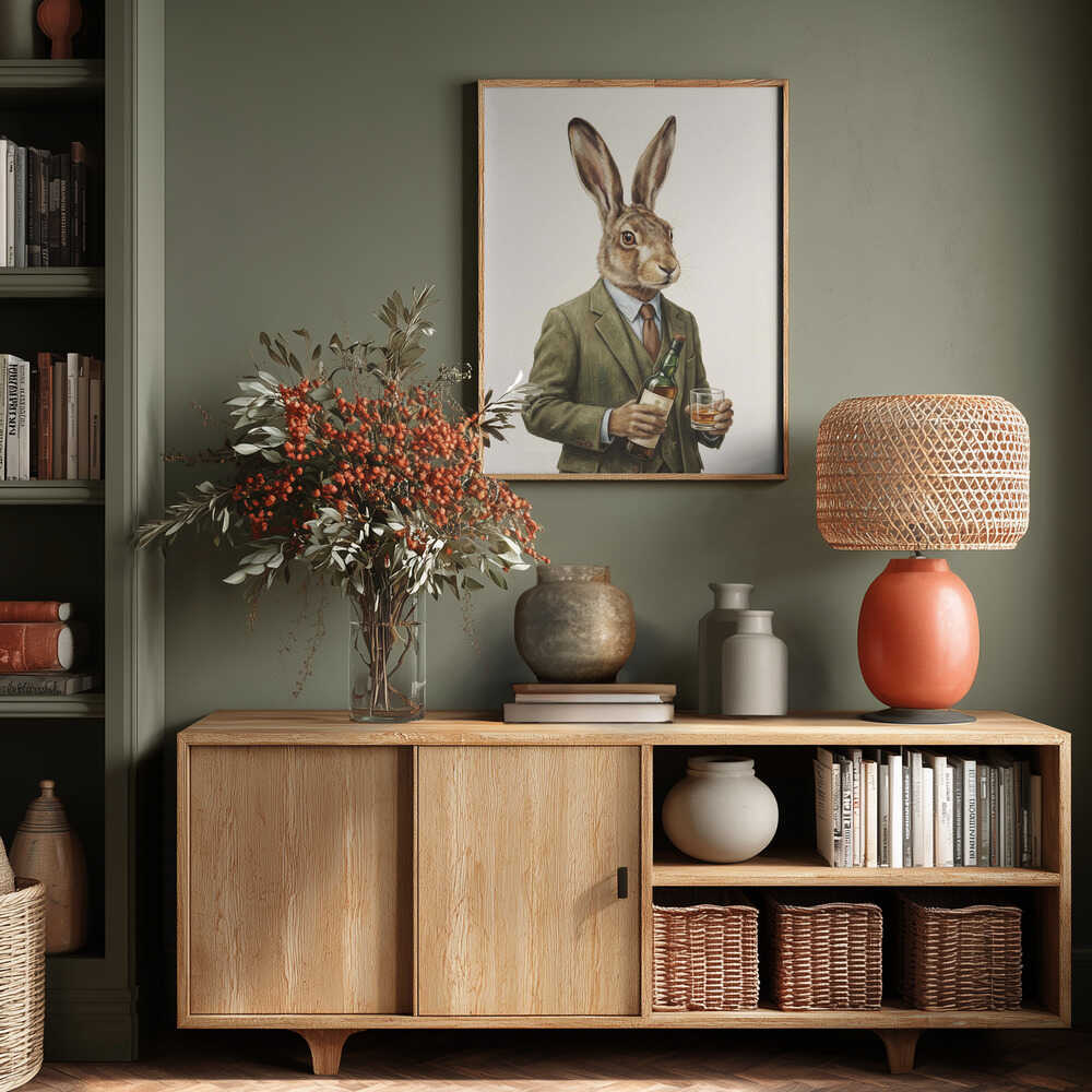 The Whiskey Hare Poster