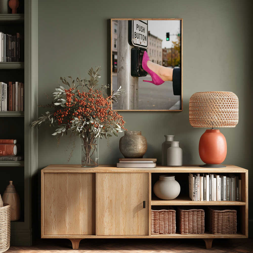 Push Button Poster