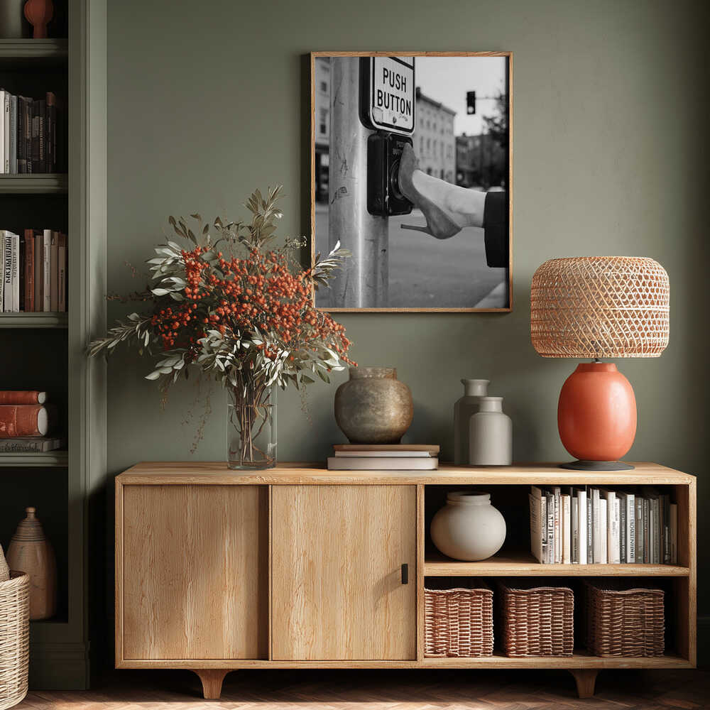 Push Button Poster