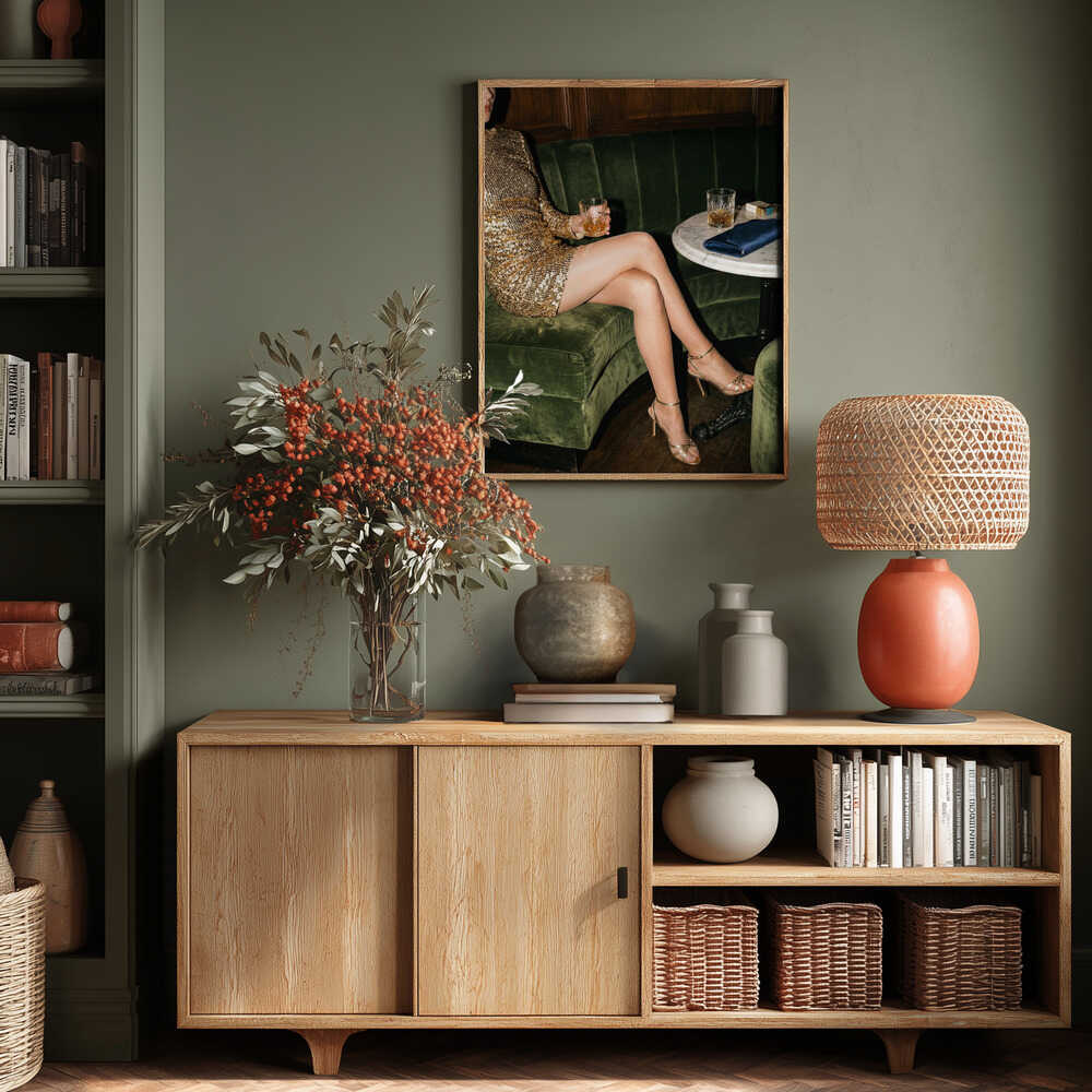 At the Nightclub Poster