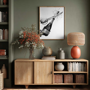 Sabering Champagne Poster