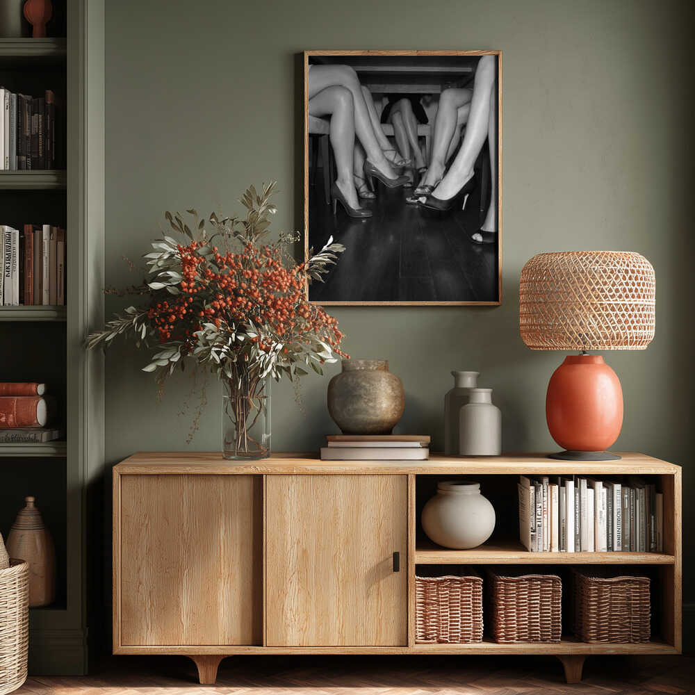 A Table With Many Legs Poster