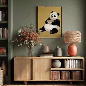 Noodle Panda Poster