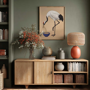 Noodle Crane Poster