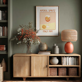 Italian Aperol Spritz Poster