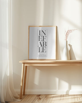 Astounding Inefable Poster