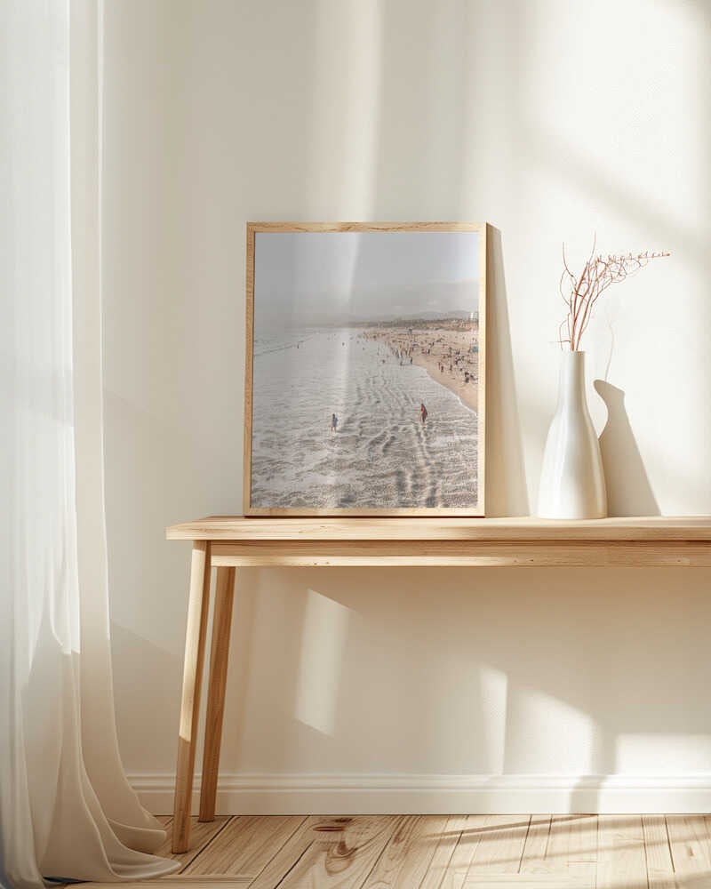 Santa Monica Beach Poster