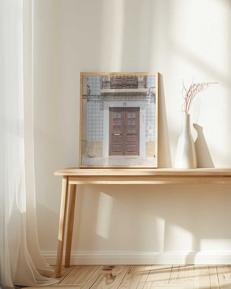Cascais Architecture Poster
