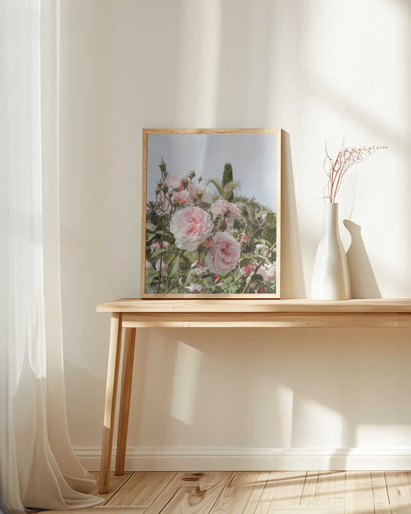 Garden Roses Poster