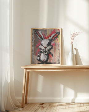 Scary Bunny Poster