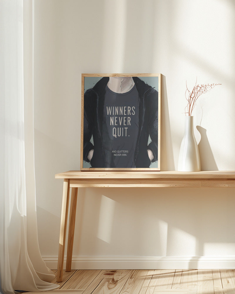 Winners Never Quit Poster