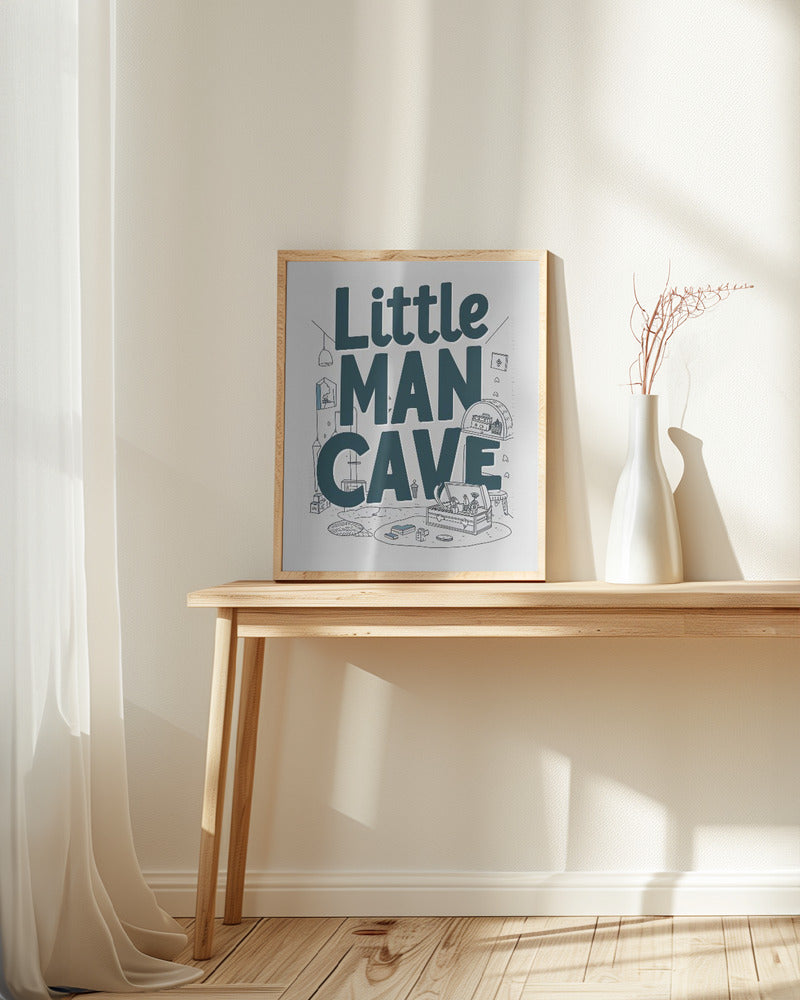 Little Man Cave Poster