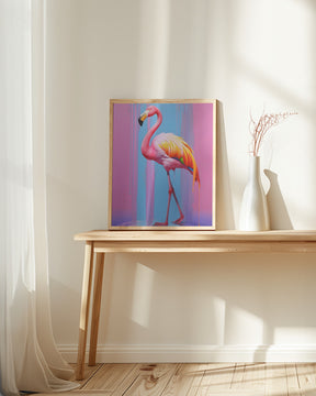 Flamingo Pop Art Poster