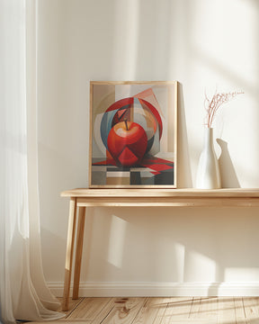 The Abstract Apple Poster