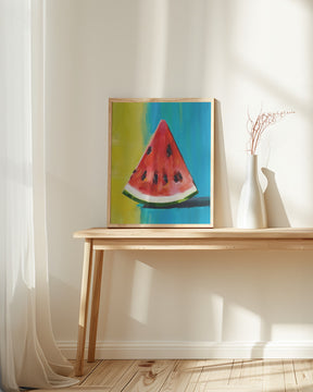 Watermelon Slice Poster