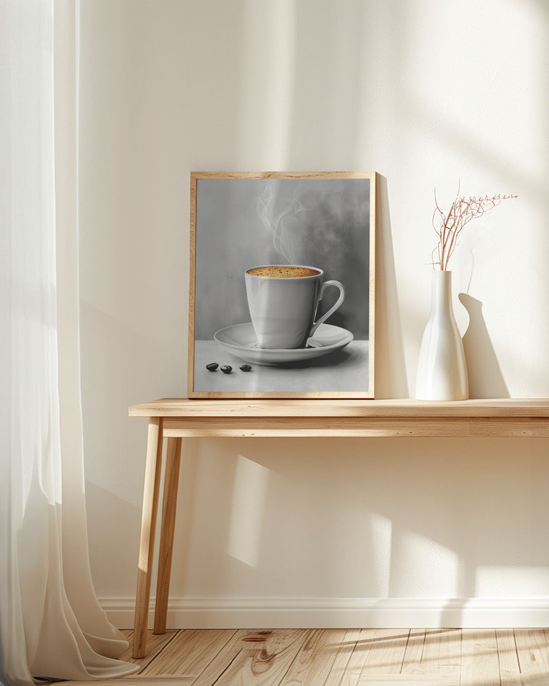 I Love Coffee Food Illustration Art (16) Poster