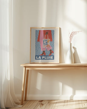 La Pluie French Style Poster