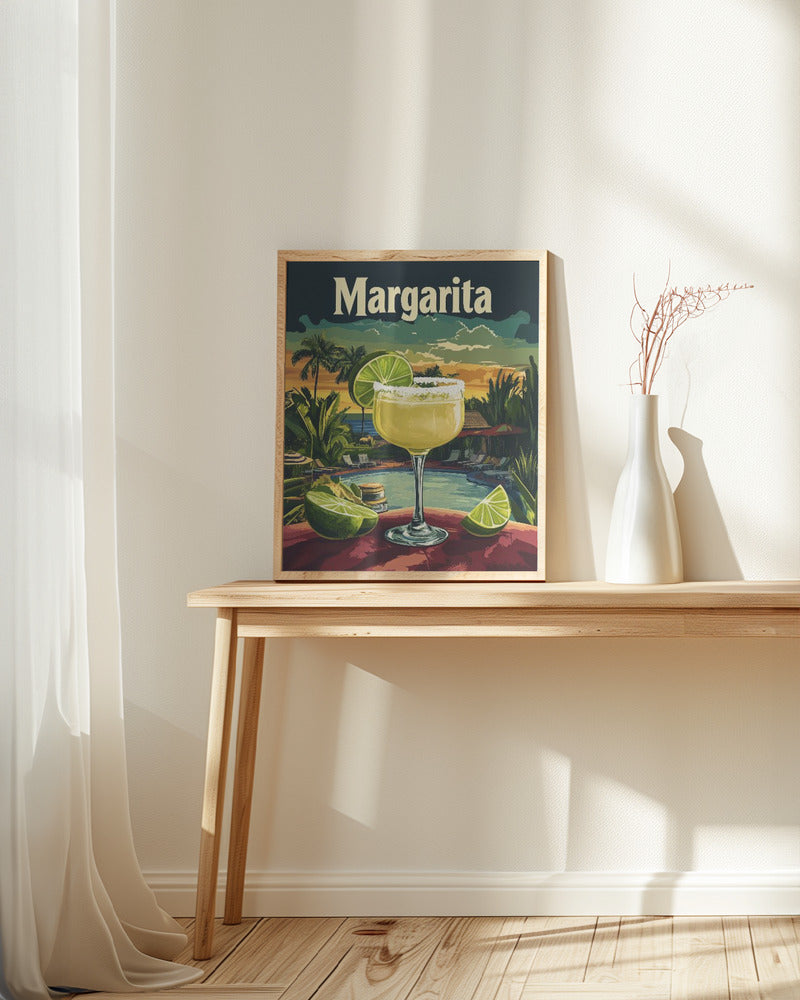 Margarita Vintage Poster