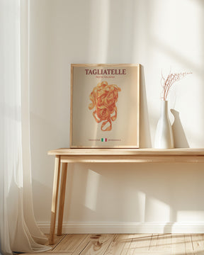 Tagliatelle Pasta Italiana Poster