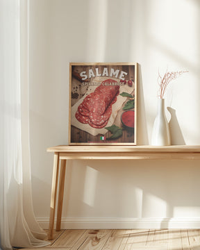 Salame Spianata Calabrese Poster