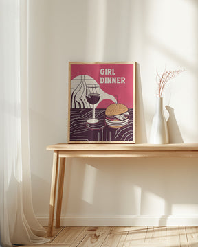 Girl Dinner No 3 Poster