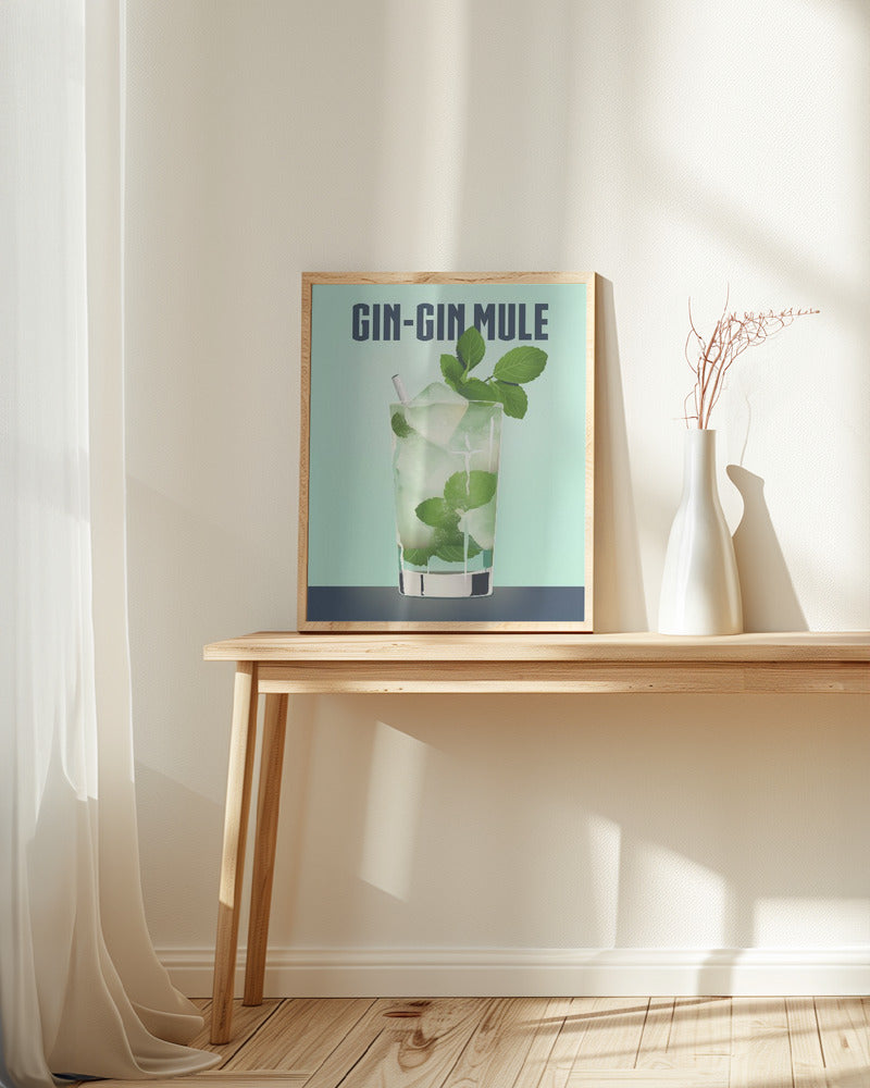 Gin Gin Mule Poster